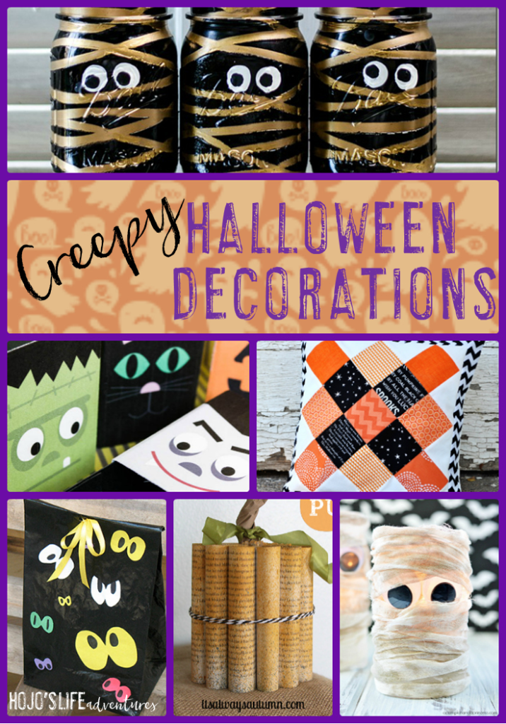 Do you love Halloween? Then you're going to love this round up of 18 creepy Halloween decorations! Bring your entire home to life this October and enjoy the spooky season all month long!